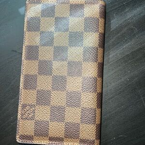 Lv damier check book AUTHENTIC